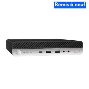 Hp ProDesk 600 G3 Mini – Intel Core i5-6500T – 8Go RAM – 256Go SSD – Intel HD Graphics 530 (Remis à neuf)