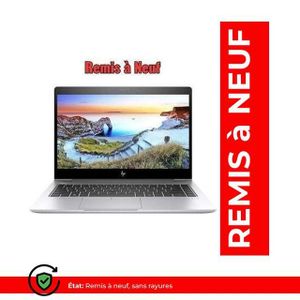Hp EliteBook 840 G6 Core i5-8ème Génération 16Go DDR4, 256Go SSD 14 Pouces - Remis à Neuf