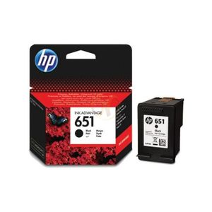 Hp Cartouche d'encre d'origine 651 Noir