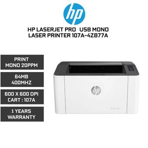 Hp Imprimante Laser 107a monochrome ( USB 2.0 ) - 20 ppm