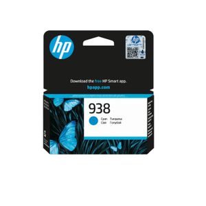Hp 938 cartouche encre authentique cyan (4s6x5pe)