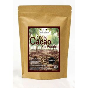 Lcl 1kg - Cacao en Poudre Top Grade - Pour Pâtisserie et Boissons