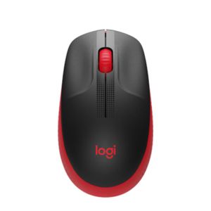 Logitech M190 Full-size wireless mouse - RED - EMEA 12M
