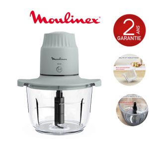 Moulinex Hachoir Choppeo 3en1 4 Lames 500W Bol En Verre 2L+L DJ603110