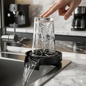 Nettoyer Lave-Tasses Automatique Multifonction – Rince-Verres Profond pour Cuisine