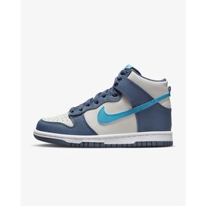 Nike - Dunk High - Light Bone Diffused Blue