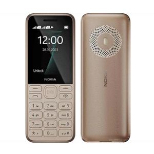 Nokia Télephone Portable Nokia 130 , Double carte Sim , GOLD