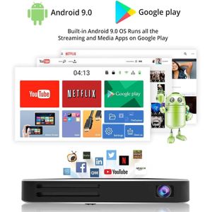Owlenz SD1200 Mini projecteur avec WiFi et Bluetooth Upgrade