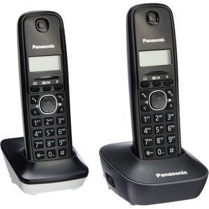 Panasonic Téléphone Fixe KX-TG1612 Duo