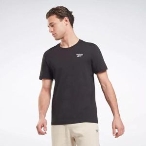 Reebok Identity Small Classics Logo Homme T-shirts Noir