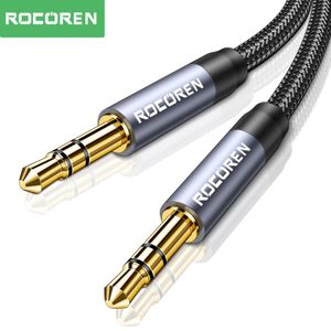 ROCOREN Cable audio avec jack 3.5mm Male to Male Aux Cable, 0.5M