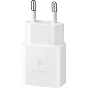 Samsung Chargeur 25W USB-C – Adaptateur Charge Rapide Super Fast Charging – Blanc