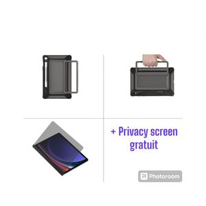 Samsung Cover Tab S9 Fe /5g- Original Avec Privacy Screen -Gratuit