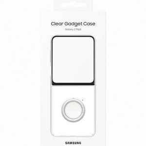 Samsung clear gadget case z flip 5