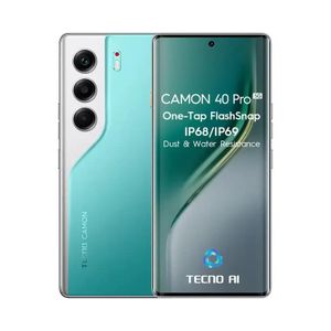 Tecno Camon 40 Pro 5G – 6.7" - 256 Go + 8 Go RAM – Vert