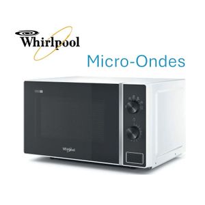 Whirlpool Micro-onde solo COOK 20 BLANC,20L ,700w ,commandes mécaniques