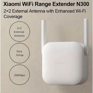 XIAOMI WiFi Range Extender N300 2 External Antennas 2.4GHz 300Mbps