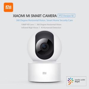 XIAOMI Caméra de surveillance Full HD 1080p rotative à 360°