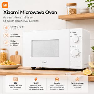 XIAOMI Microwave Oven 20L 700W – Micro-Ondes