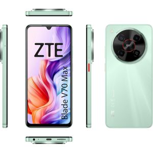 ZTE Blade V70 Max 4G - 4+10 Go RAM - 256 Go -Écran 6,9" -Batterie 5200 mAh-50 MP -Green