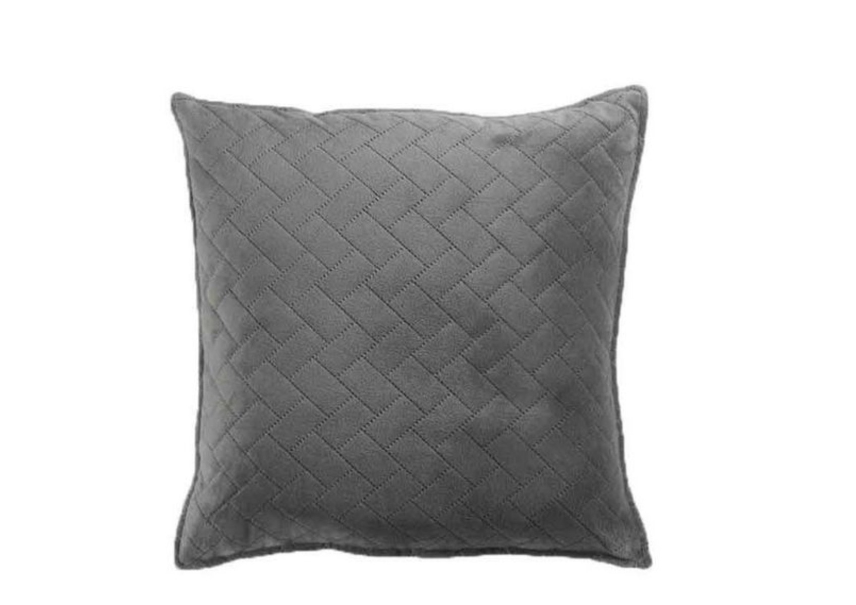 Housse De Coussin + Encart - Anthracite