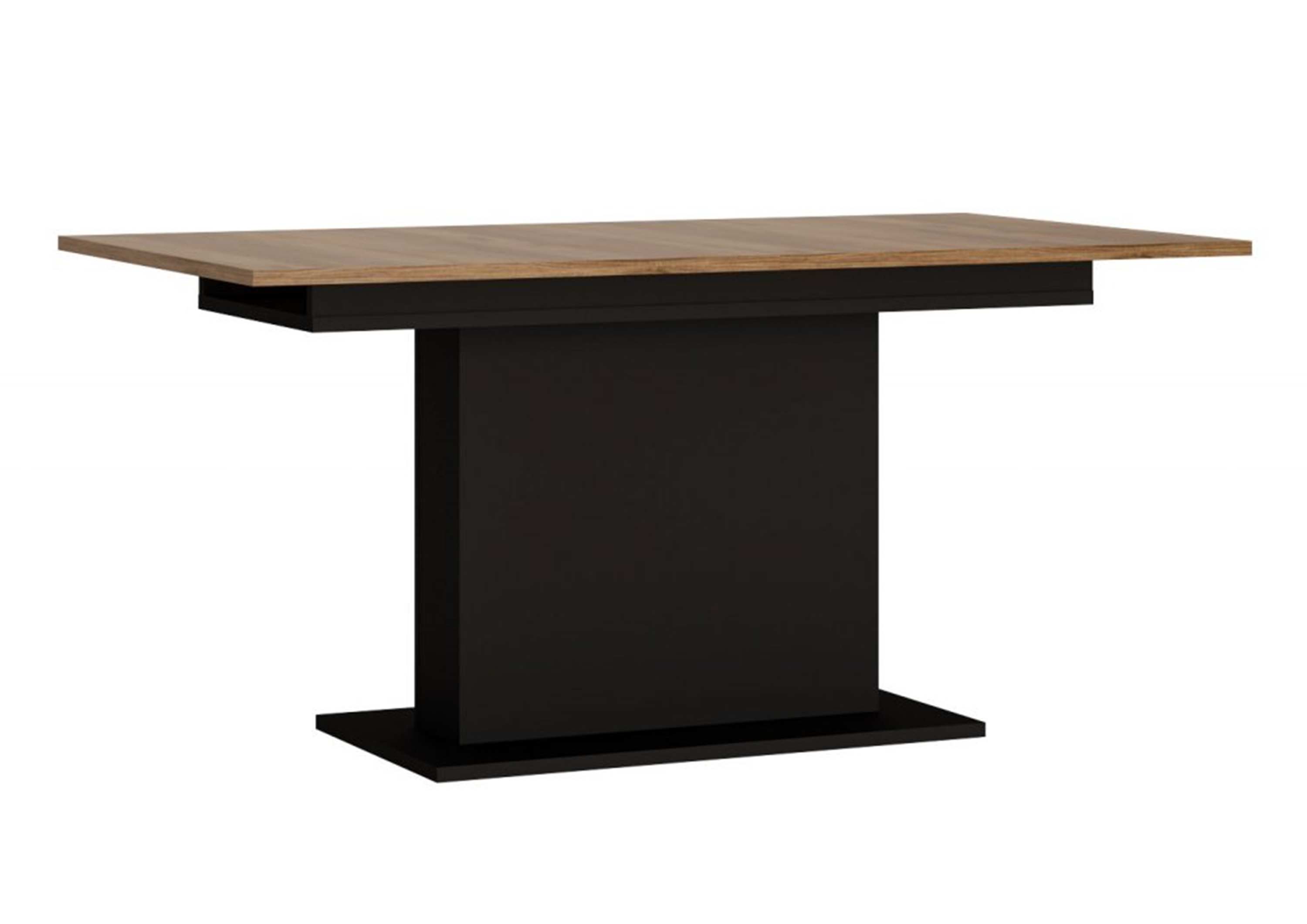 Table Extensible Brolo - Noir / Chêne
