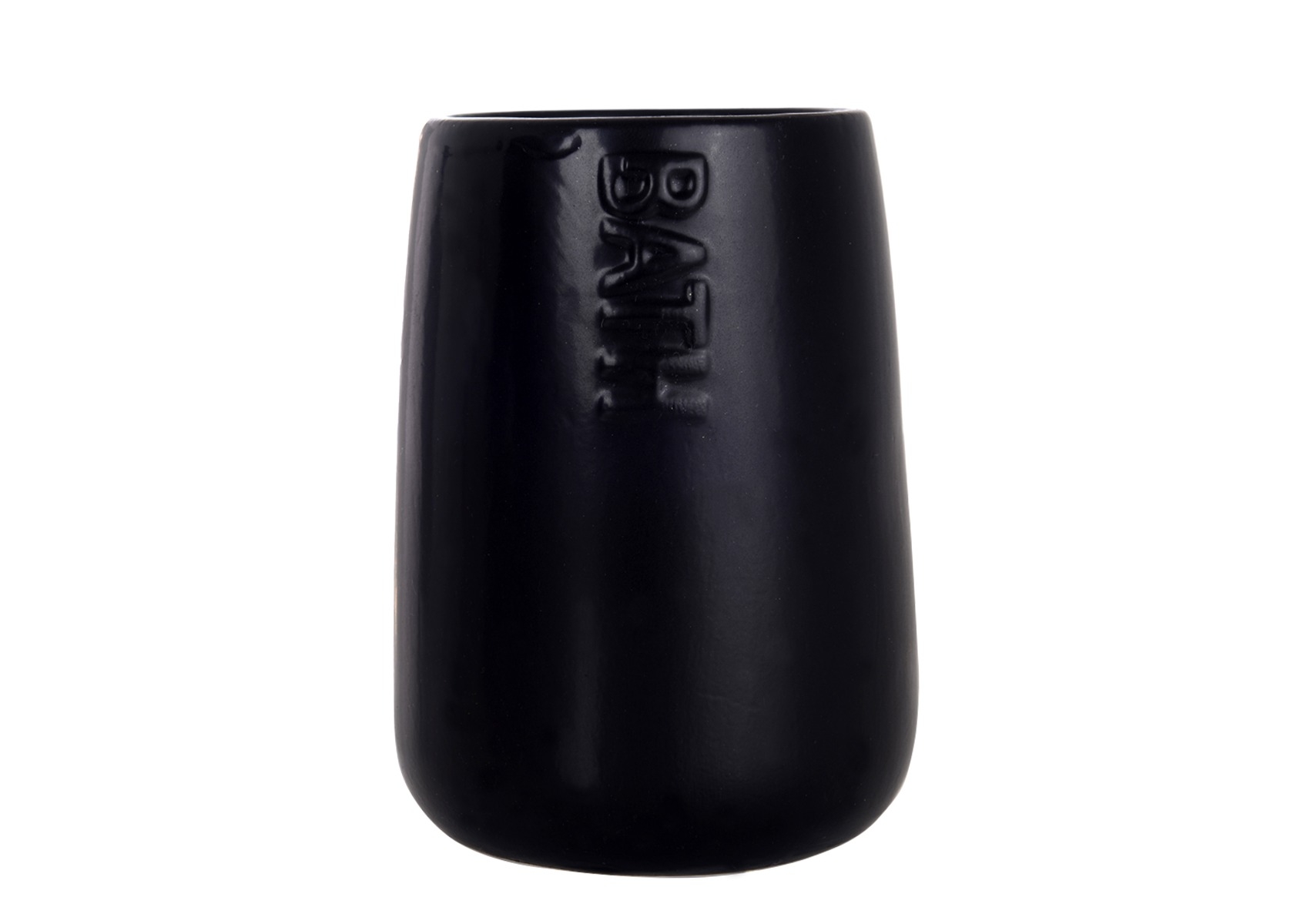 Gobelet Dolomite Rond Bath - Noir