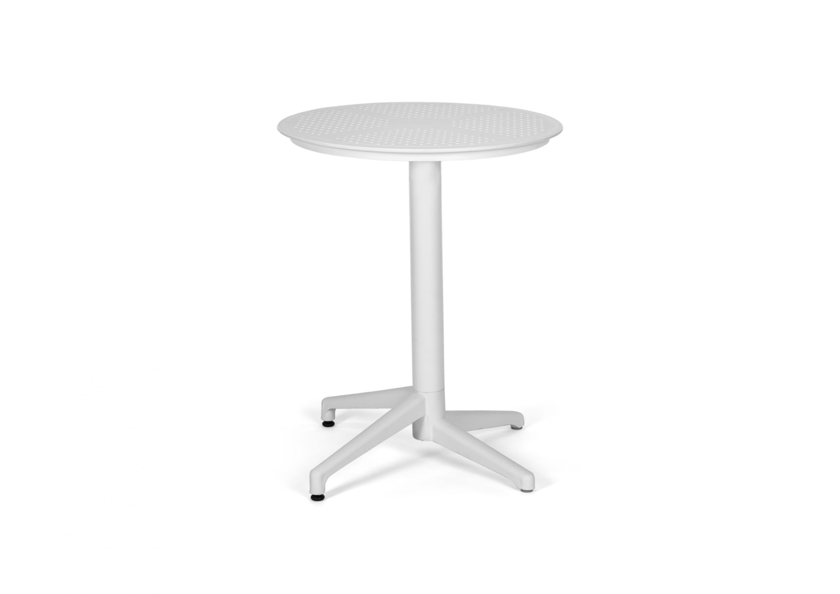 Table Moon Ronde Pliable - Blanc