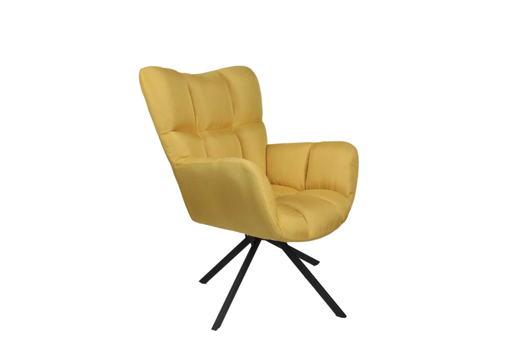 Fauteuil Pivotant Washington - Jaune