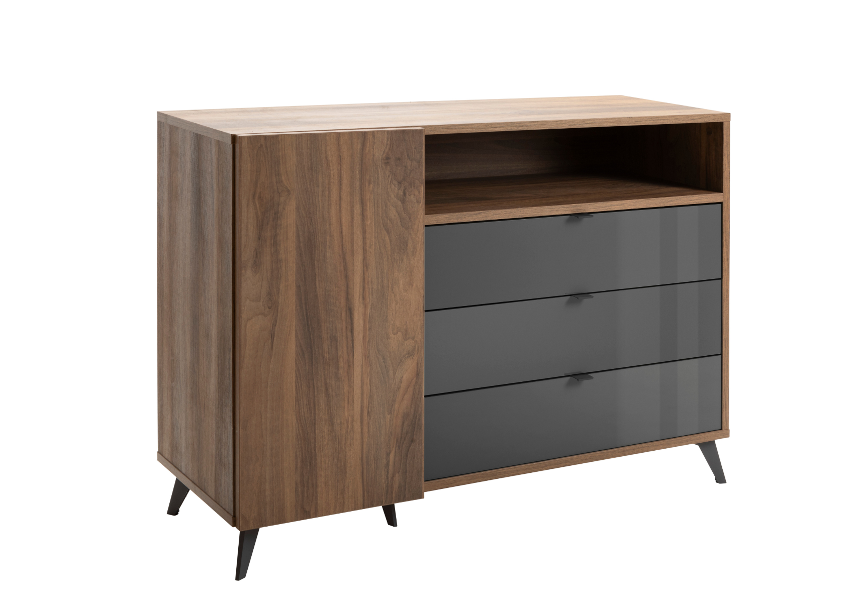 Commode Infinito - Marron / Gris
