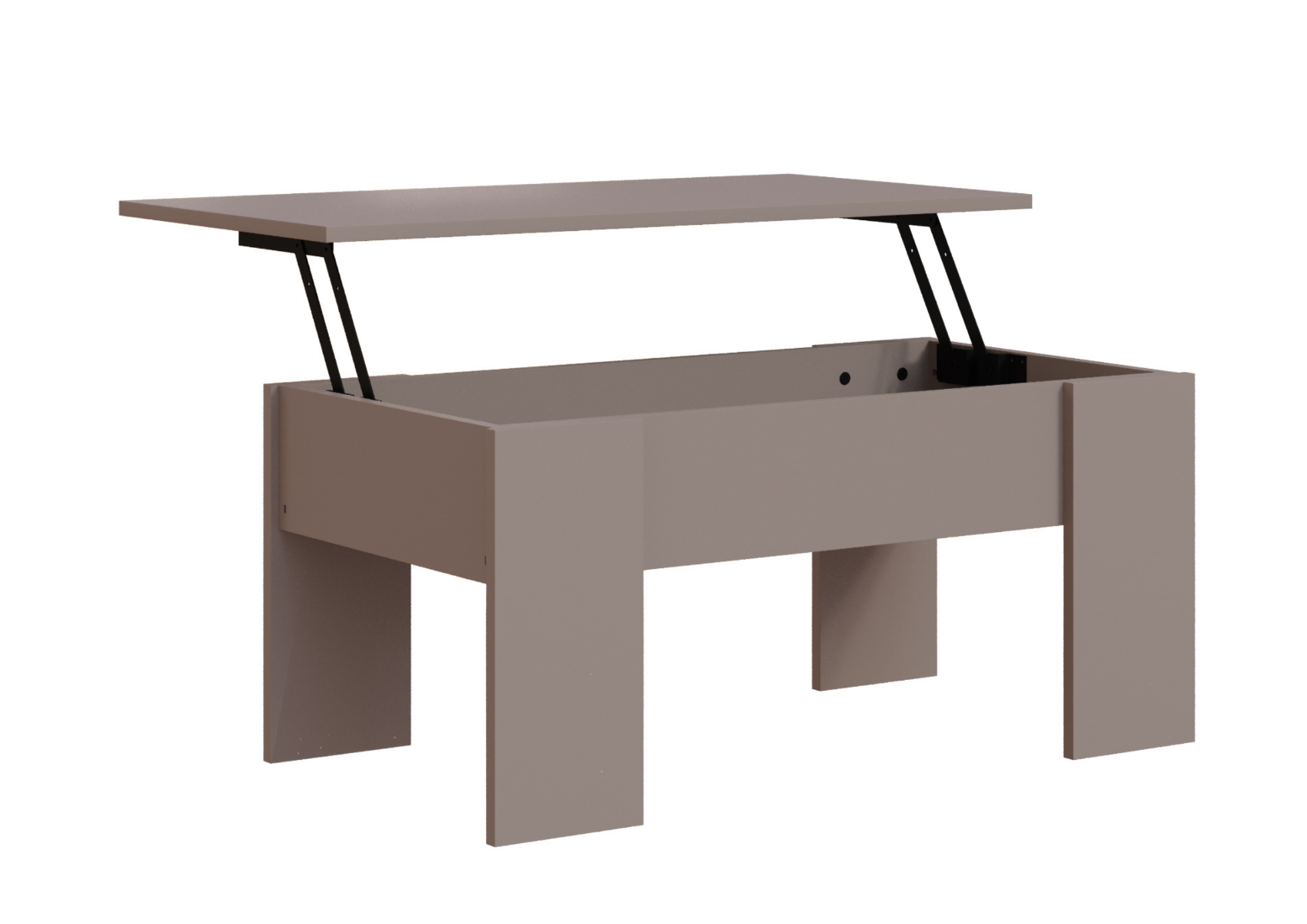 Table Basse Junio Avec Plateau Relevable - Taupe