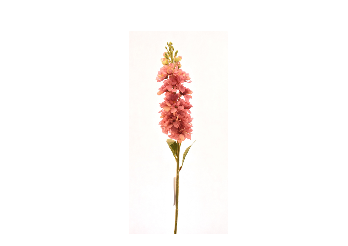 Fleur Delphinium 80Cm - Rose / Jaune
