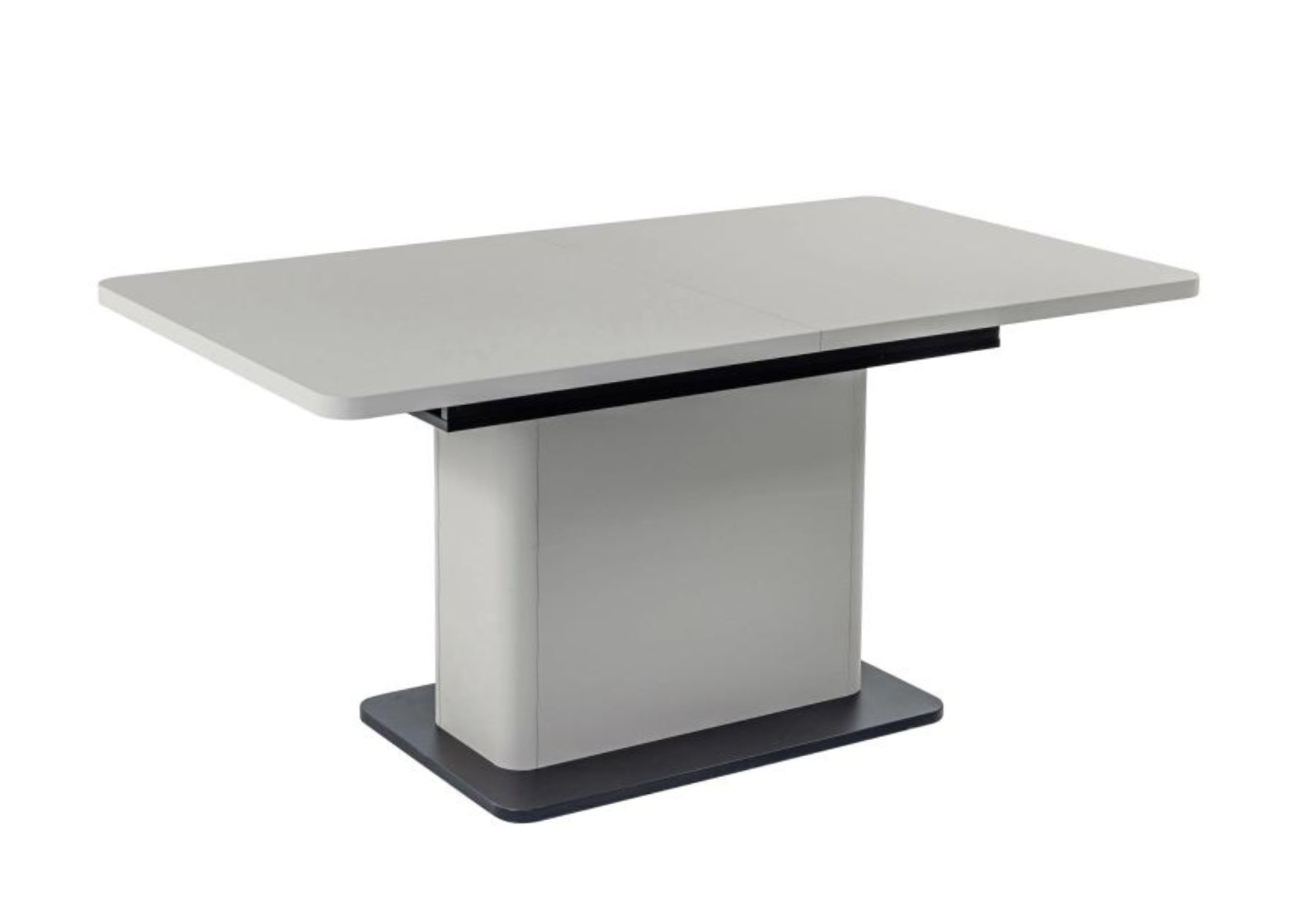 Table À Manger Extensible Vodol - Beige / Noir