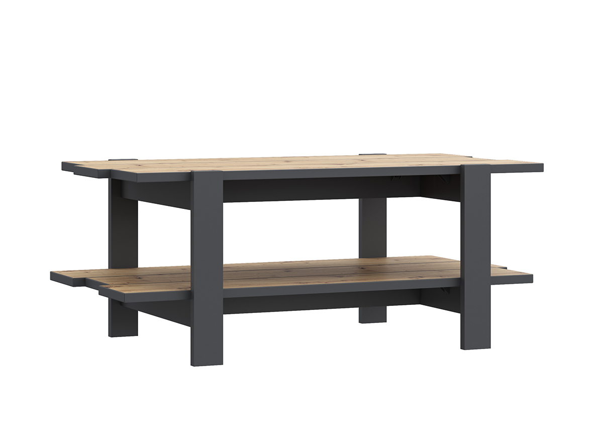 Table Basse Shield - Beige / Gris