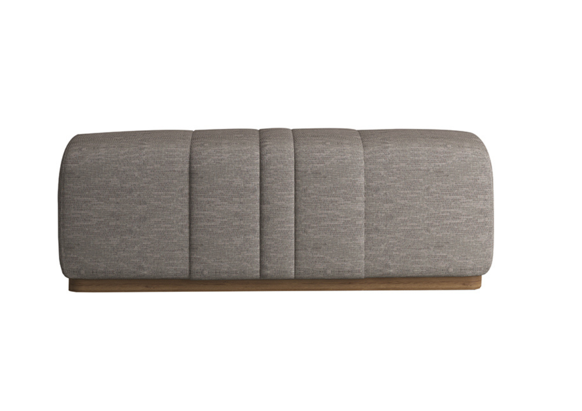 Banc Pied De Lit Lionte - Gris