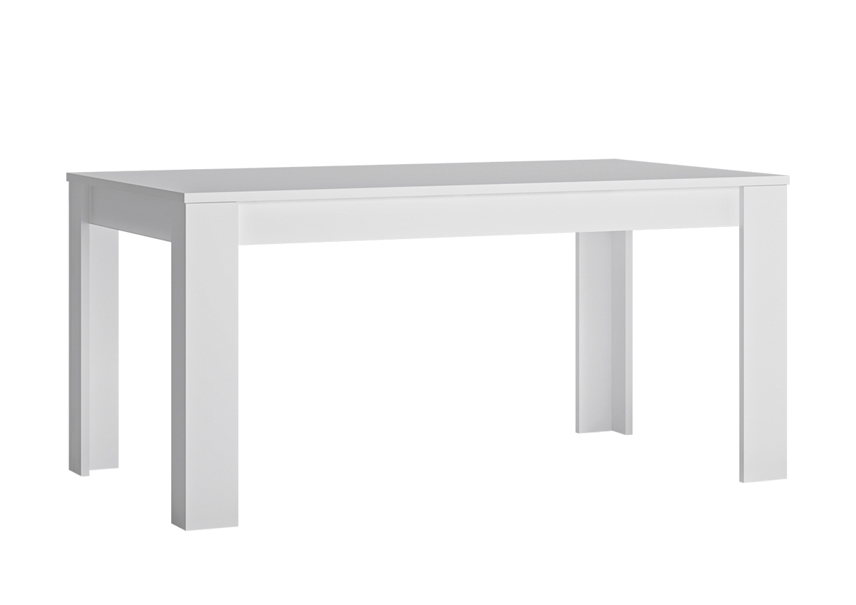 Table À Manger White Lyon Extensible 160-200Cm -Blanc