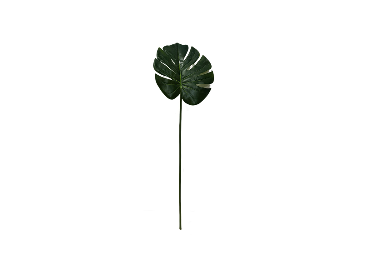 Feuille De Monstera Artificielle - Vert