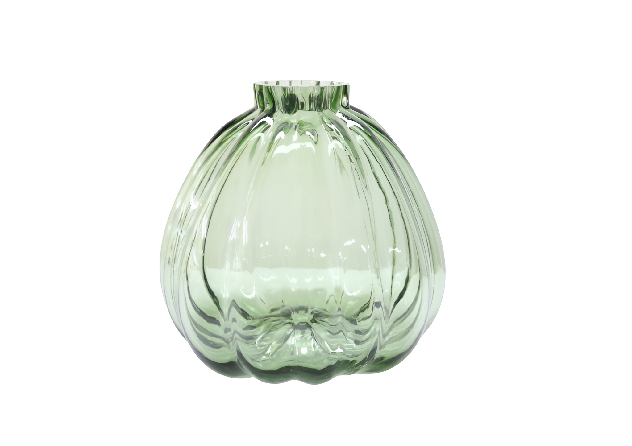 Vase La Courge 19.5X19.5X18.5Cm - Vert