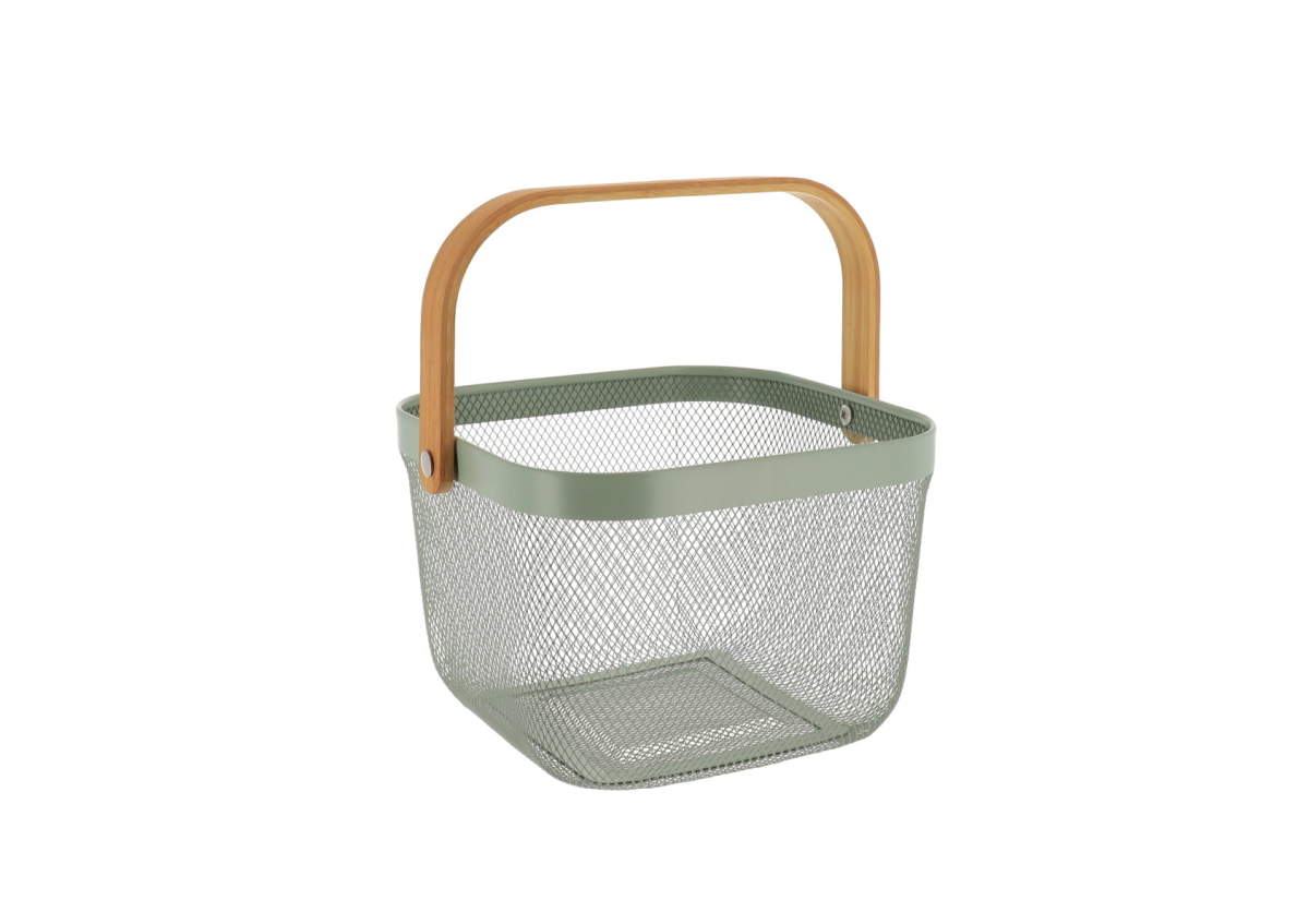 Panier De Rangement Carré - Kaki