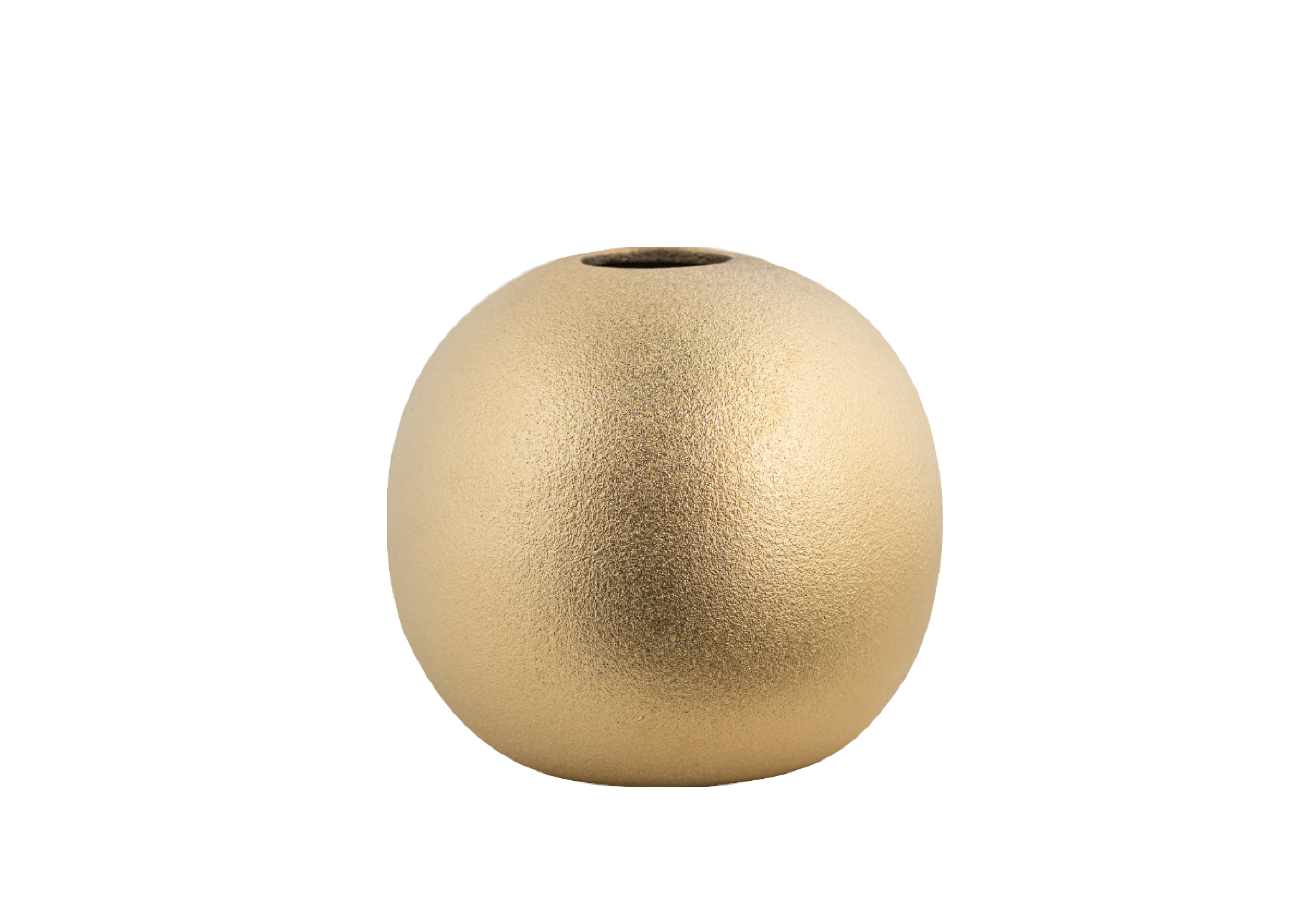 Vase Boule 14.5X12.8X4Cm - Doré