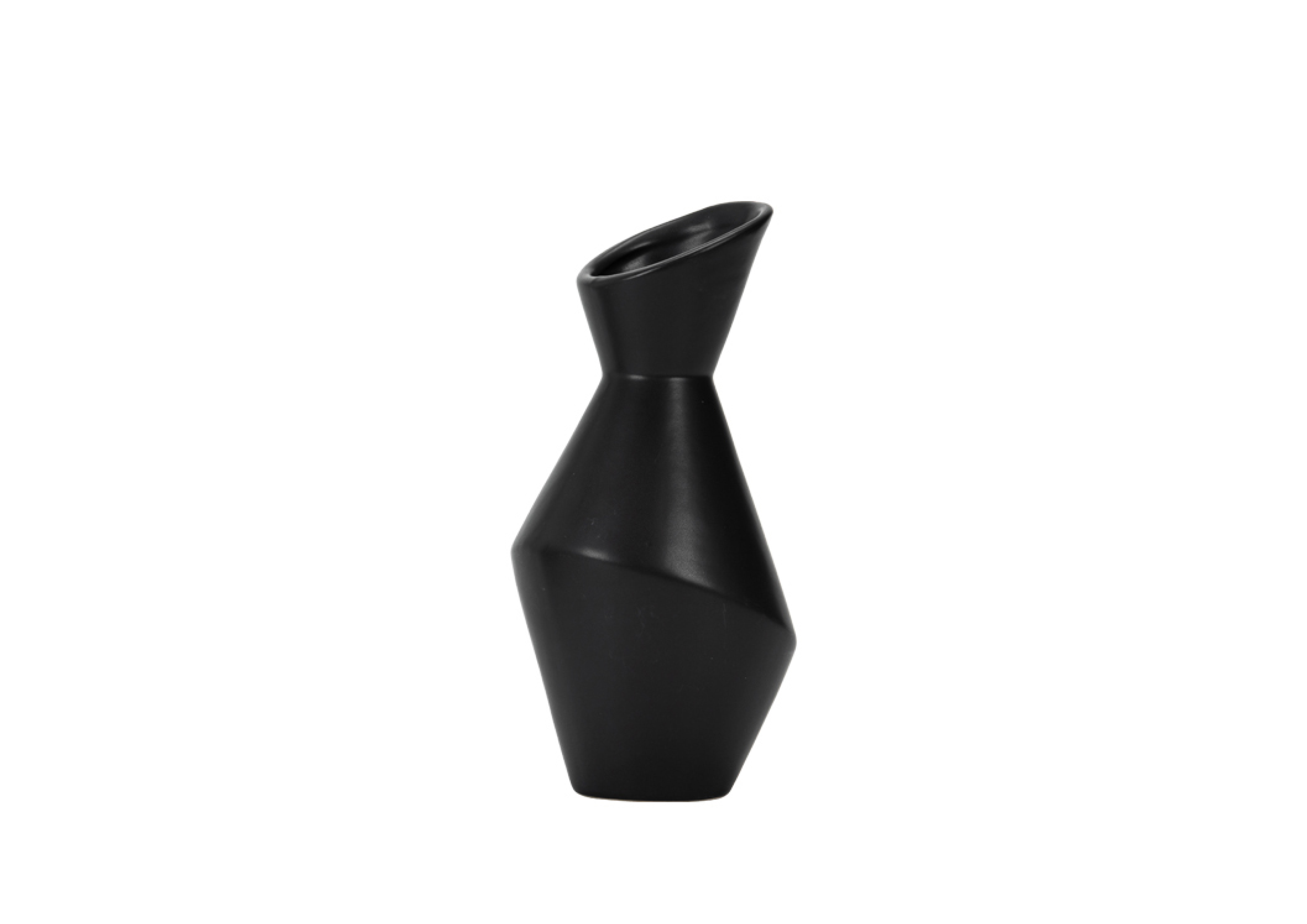 Vase Trapu 9.2X18.7X6Cm - Noir