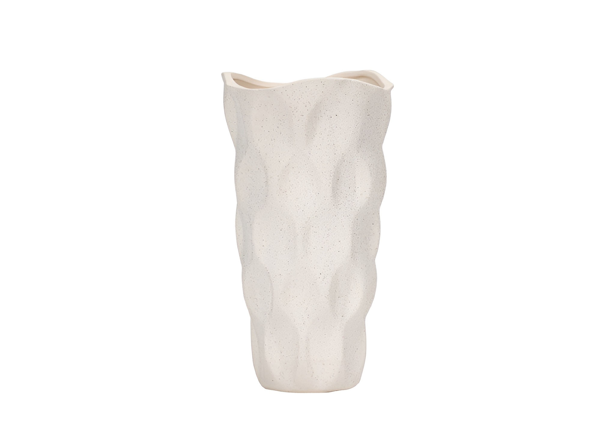 Vase Sculpte - Blanc