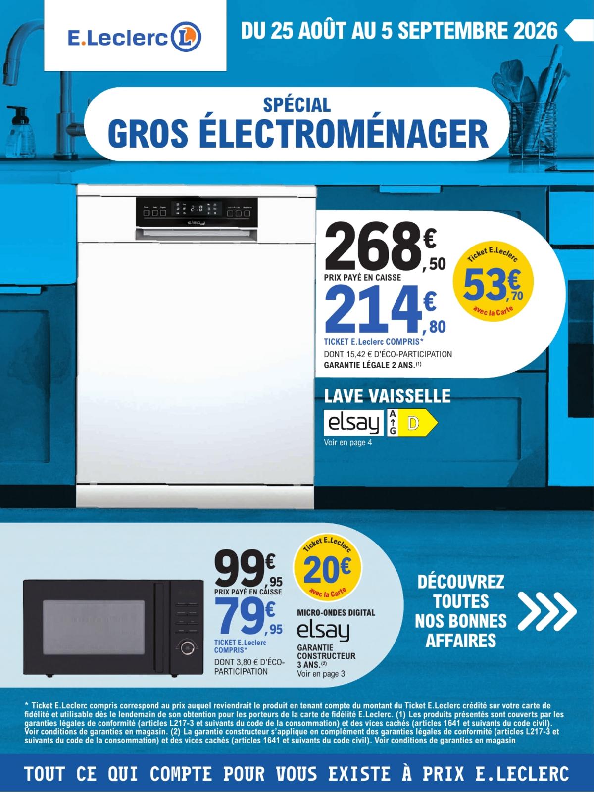 Gros électroménager