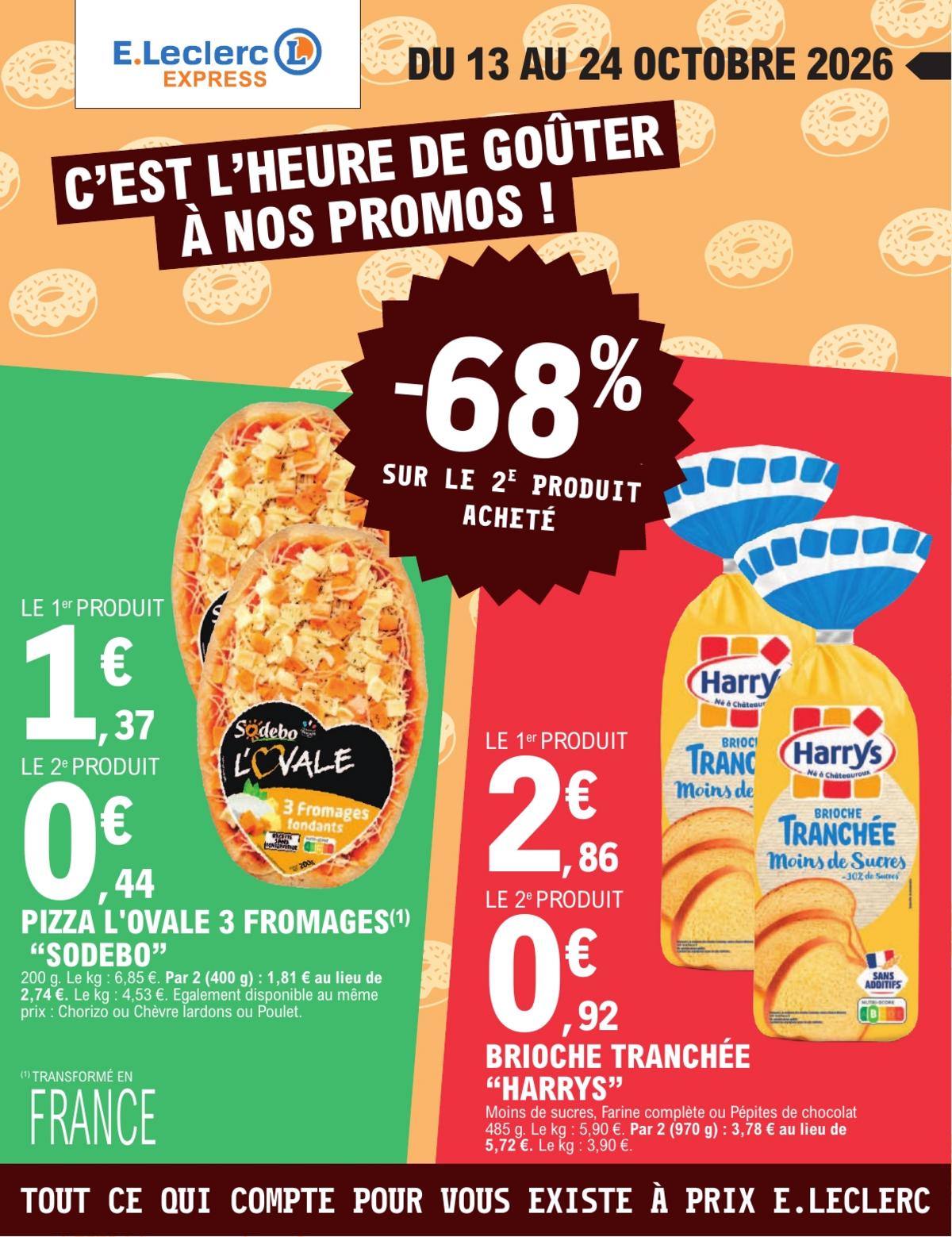 Catalogue E Leclerc Proximité du 13 au 24 octobre 2026