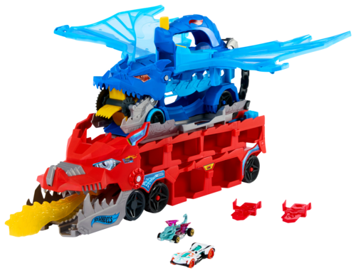 City Ultimate Transporteur Dragons - Hot Wheels