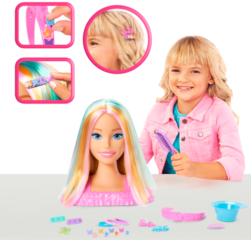Tête à coiffer Barbie