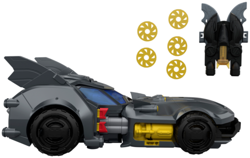 Véhicule Batmobile 2 en 1