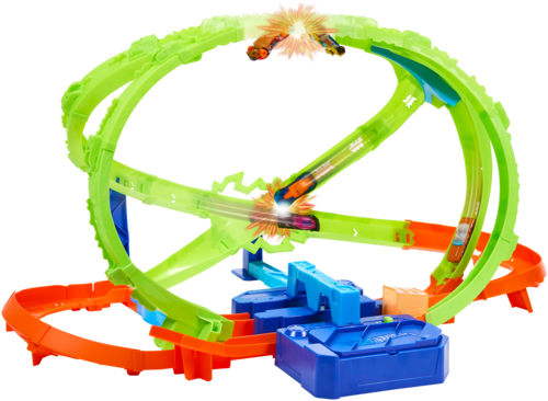 Piste Crash Hypersphère - Hot Wheels