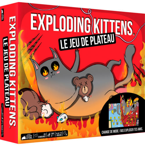 Exploding Kittens : le Jeu de Plateau - Asmodee