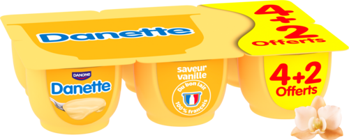 Danette saveur Vanille - DANONE